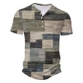 thumbnail image 5 of IROINNID Men'S T-Shirts Big and Tall T Shirts for Men, Lightweight Thin Basic Round Neck Summer Plaid Casual Loose Tops, 5 of 5