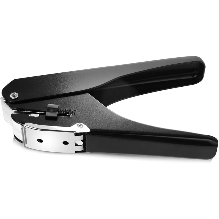 Badge Hole Punch for Paper Crafts, Id Card, PVC Slot, Tag and Card Stock,  Heavy Duty Hole Puncher for Pro Use, 15mm X 4mm Hole