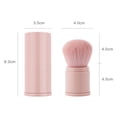 thumbnail image 4 of 1 Uds brochas de maquillaje retráctil polvo base cara brocha suelta (rosa) Ehuebsd Cuidado Belleza, 4 of 9