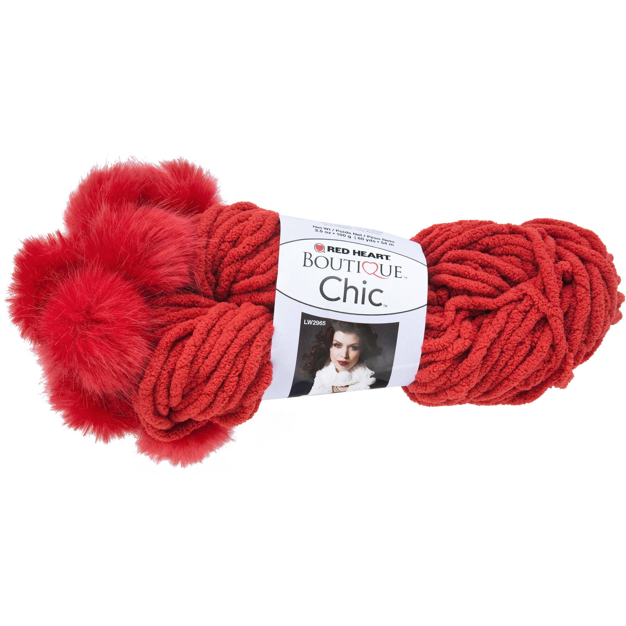 Red Heart Boutique Chic Yarn, Available in Multiple Colors - Walmart