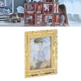 thumbnail image 4 of Pintura de Arte en Miniatura 1:12 Hermosa Pintura Al óleo de Casa de Muñecas con Marco Dorado para Niñas y Niños ANGGREK  Otros, 4 of 8