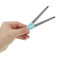 thumbnail image 4 of Unique Bargains Stainless Steel Multifunctional Nail File Manicure Tool 6 Pcs Light Blue, 4 of 6