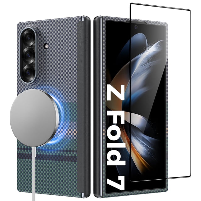 Funda BENKS Kevlar MagSafe Combo para Samsung Galaxy Z Fold 7