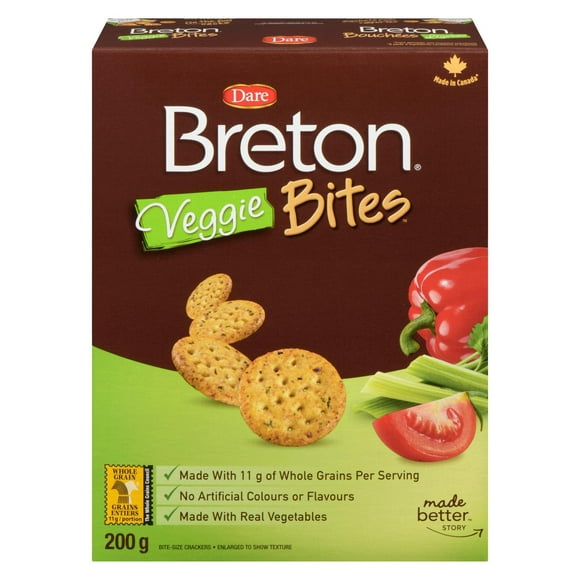 Breton Veggie Bites, Dare, 200 g