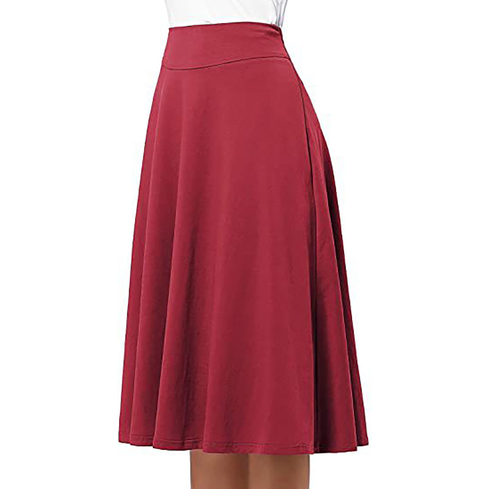 Burgundy Fringe Skirt – Katie Belles