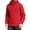 A-Red130, variant on XIAOCHA Mens Hooded Jacket Zip Front Waterproof Long Sleeves Sports Hardshell Outwear Solid Color Casual Style Oversize Lightweight Outdoor Jacket