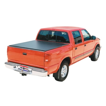 Truxedo 547901 Tonneau Cover Lo Pro Qt R Soft Roll Up Velcro Lockable Using Tailgate Handle Lock Black Vinyl Walmart Canada