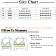 thumbnail image 3 of TMOYZQ Women's Wireless Push Up Bras Comfort Lightly Lined Padded Seamless No Underwire Bralette Full Coverage T-Shirt Bras Everyday Bras Brassiere for Large Breasts, 3 of 9