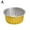 10pcs Golden capless, variant on QHUDLV Aluminum Foil Baking Cups, 10Pcs Reusable Aluminum Foil Pans Ramekins Baking Cups for Birt Pudding Cups Mini