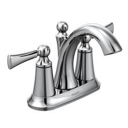 Moen Wynford Chrome Two-Handle Bathroom Faucet
