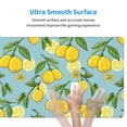 thumbnail image 5 of Bingfone Lemon Large Gaming Mouse Pad,Extended Desk Mousepad With Stitched Edges,Non-Slip Base,Water Resist Keyboard Pad For Gamer, Office & Home, 29.5 X 16 In, 5 of 9