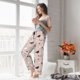 thumbnail image 5 of Balery Funny Chicken Pantalones de pijama para mujer, pijamas ultraligeros, pantalones de estar por casa-Small, 5 of 6