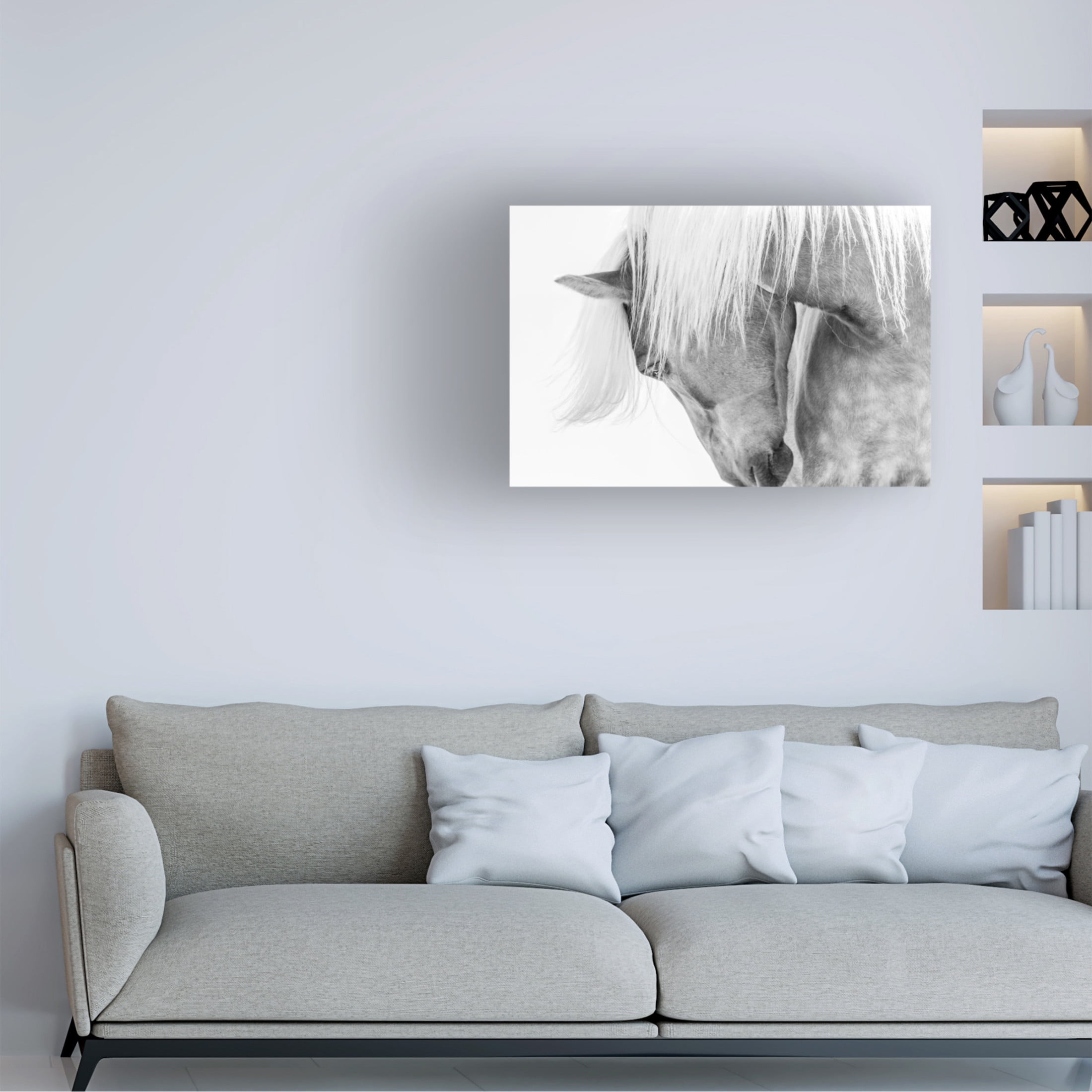 Trademark Fine Art Kimberly Halflinger Portrait Canvas Wall Art