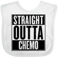 thumbnail image 3 of Inktastic Straight Outta Chemo Boys or Girls Baby Bib, 3 of 4