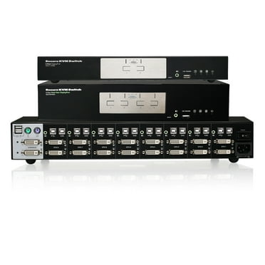 IOGEAR 8-Port Dual-Link DVI Secure KVM Switch (TAA)