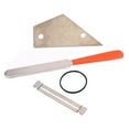 thumbnail image 1 of EeaseCA 4pcs/set Guitar Fret Crowning File Leveling Tool Grinding Protectors DIY Repair Part Set Guitar Repair Tool Accessories, 1 of 7