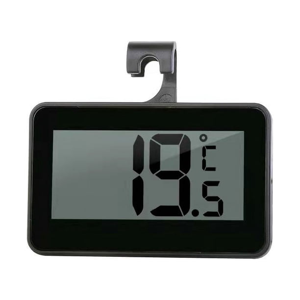 Termómetro digital para congelador, repuestos para refrigerador, termómetro inalámbrico para refrigerador y monitor de temperatura interior