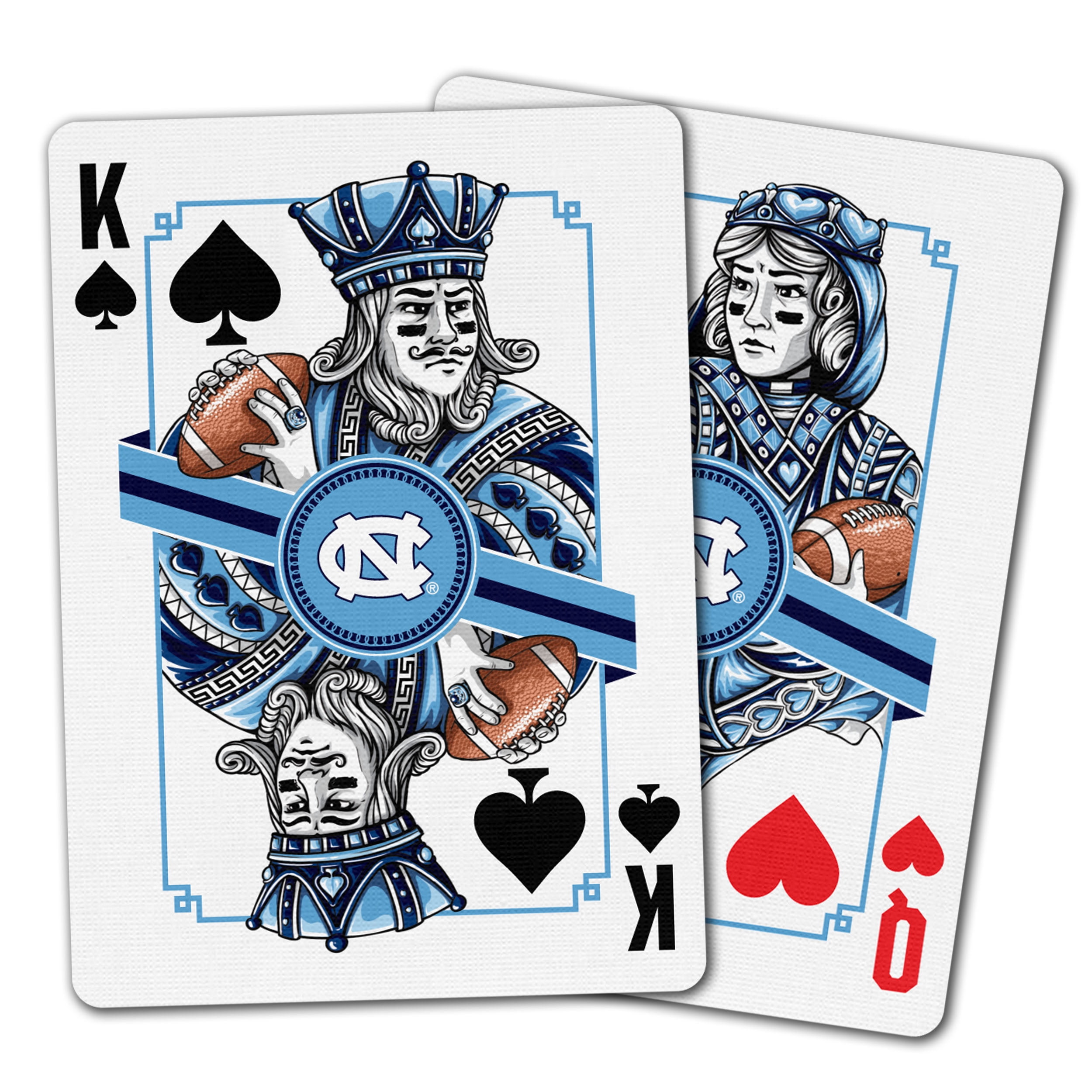 YouTheFan NCAA North Carolina Tar Heels Classic Series Playing Cards