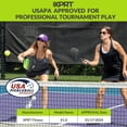 thumbnail image 2 of XPRT Fitness USAPA Approved Fiberglass Pickleball Paddle with 4 Outdoor Balls, 7.8 oz, 2 of 8