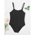 thumbnail image 4 of vastwit Kids Girls Sleeveless Camisole Leotard Underwear Ballet Gymnastics Bodysuit with Adjustable Straps Black 7-8, 4 of 7