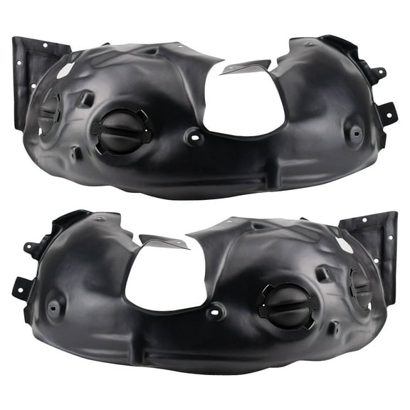 TRQ Inner Fender Liner Set Compatible with 2011-2015 Mini Cooper BDA16529