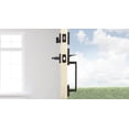 thumbnail image 3 of Kwikset 818Cmh-Lip-S Camino Single Cylinder Keyed Entry Handleset - Grey, 3 of 7