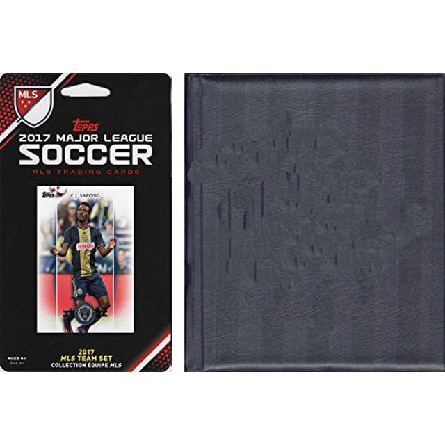 C&I Collectables UNION17 MLS Philadelphia Union Licensed 2017 Topps Team Set and Storage Album