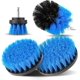 thumbnail image 2 of Drill Brush, 4 Pieces, Drill Brushes, Medium Bristle, 2'/3.5'/4'/5', Cleaning Brush, Accessory Brush, Brushes for Tub Tile Floor, Kitchen, Blue, 2 of 4