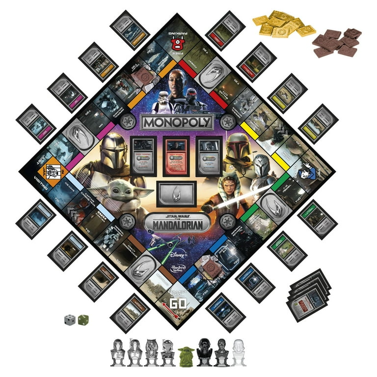 MONOPOLY - Star Wars Mandalorian (FR) : : Jeu de société