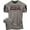 T-Shirt Warm Grey Branded, variant on Gymish Comfort Zone Is Dangerous T-Shirt – Inspirational Workout Shirt for Men, Motivational Gym Tee, Lifting T-Shirt, Men’s Athletic Apparel