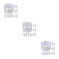 thumbnail image 1 of Billuyoard 20 unidades de chinchetas transparentes, reutilizables, portátiles, para el hogar, negocios, oficina, imágenes, notas artísticas, Type1, 1 of 6