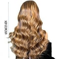 thumbnail image 3 of Fiudx Peluca Sintética Resistente Al Calor, Densidad Del 180 %, Peluca Larga con Volutas, Gorra Ajustable, Color Natural, Reutilizable, para Fiestas y Bodas, Ajuste Cómodo, Estilo para Mujeres Negras, 3 of 5