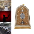 thumbnail image 3 of Flannel Prayer Rug Floor Carpet for Living Room Soft Polyester Area Rugs Travel for Men and Women, 3 of 9