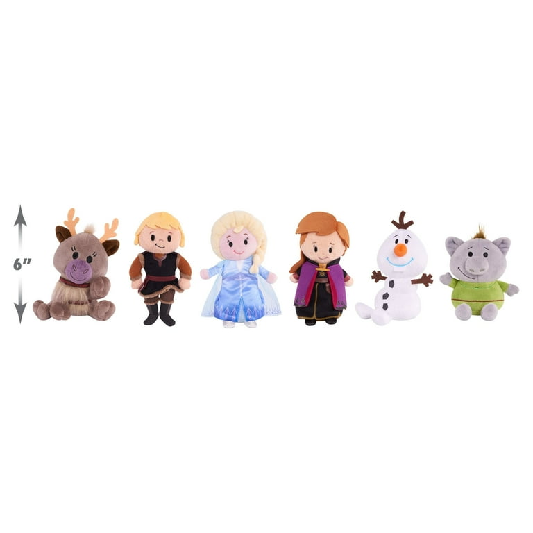 Disney Frozen 2 Stylized Plush Collector Set, Officially Licensed