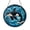 Acrylic 3.5 Inch, variant on Orca Stained Glass Suncatcher – Ocean Wildlife Window Decor