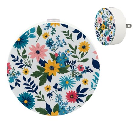 

YZUOUZY Lamp for Bedroom LED Lamp Bedside Lamps Set of 2 Summer Tiny Flower