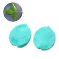 thumbnail image 3 of Molde De Fondant Molde de silicona Flor Hoja DIY Fondant Cake Mold Herramientas (Hojas de rosa L), 3 of 7