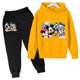 thumbnail image 3 of Conjuntos de sudaderas con capucha de Mickey, conjunto de ropa para niños, Pato Donald, Minnie, ropa para niños y niñas, camisetas, pantalones, trajes de 4 a 14 años, trajes deportivos, sudaderas con, 3 of 5