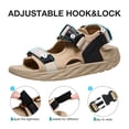thumbnail image 3 of Camel Crown Women's Hiking Sandals Arch Support Casual Summer Outdoor Beach Sandals Open Toe Athletic Shoes Outdoor Khaki, 3 of 6