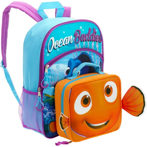16 Disney Full Size Backpack w/ Detachable Lunch Bag