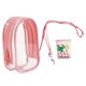 thumbnail image 3 of Bolsa de almacenamiento para mini muñecas, a prueba de polvo, para coleccionistas de muñecas. Pelota rosa y cuerda, 3 of 9
