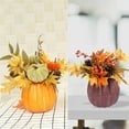 thumbnail image 2 of CIYISON Fall Maple Leaf Pinecone Berry Set Decor Pumpkin Photography Table Centerpiece, 2 of 20