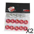 thumbnail image 1 of Arandela de guardabarros,Reemplazo directo de arandela de guardabarros M6 Premium,Hardware de sujetadores de pernos de vestir del compartimiento del motor,Kit de vestir de compartimiento del, 1 of 8