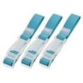 thumbnail image 1 of Unique Bargains Ajouter un Sac Bagages Sangles, Valise Réglable Connecter Ceintures avec Boucle 320x25mm Bleu Ciel 3Pcs, 1 of 5