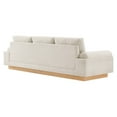 thumbnail image 4 of Modway Oasis Upholstered Fabric Sofa in Ivory, 4 of 9