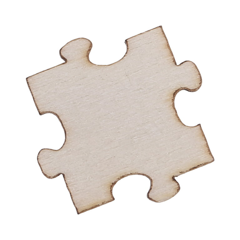 100PCS Blank Puzzles, Freeform Blank Puzzle Pieces Blank Wooden Puzzles DIY  Jigsaw Puzzles Plain Puzzle Pieces for Crafts, Arts, Card Making (1.18 x  1.18) 
