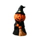 thumbnail image 2 of Figura de calabaza en miniatura de Halloween, decoración navideña, muñeca de calabaza pequeña creativa Escoba, 2 of 9