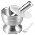 thumbnail image 1 of Mortero y maja Tera, acero inoxidable 18/8, capacidad de 250 ml, 1 of 6
