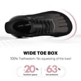 thumbnail image 2 of Wide Toe Box Shoes Women Slip in Arch Support Slip on Sneakers for Running Walking Athletic Orthopedic Plantar Fasciitis Thick Cushion Zero Drop Sole Width Hands Free Shoes, 2 of 6