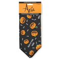 thumbnail image 1 of Aria Howl-O-Ween Pumpkins Bandanas for Dogs, Black, 1 of 1
